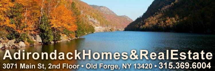 Adirondack Homes and Real Estate, 3071 Main Street, 2nd Floor, Old Forge, NY 13420, Phone 315-369-6004